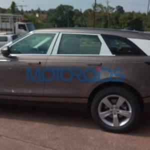 Range Rover Velar spied in India