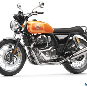 Royal Enfield Interceptor INT  Orange Crush Front