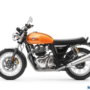 Royal Enfield Interceptor INT  Orange Crush LHS