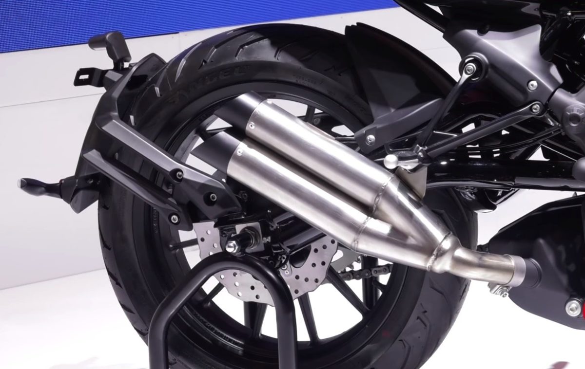 benelli  s exhaust