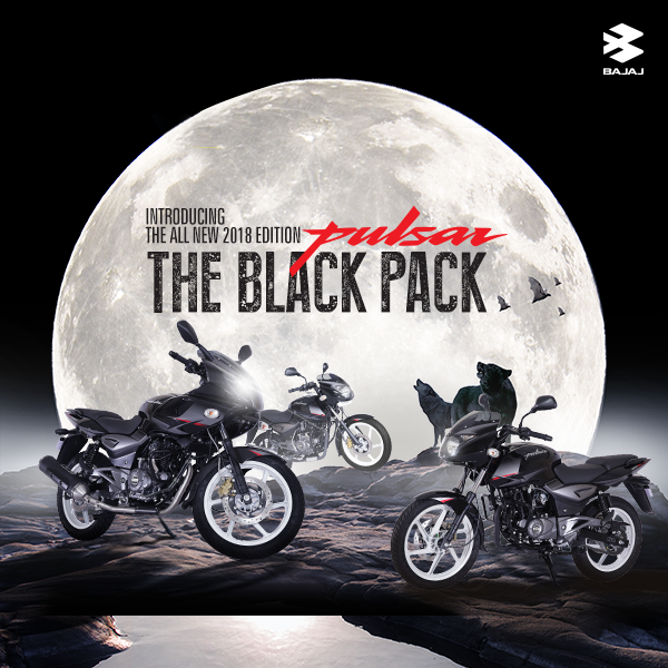 All New  Edition Pulsar The Black Pack