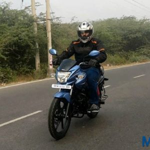 Hero MotoCorp Passion Pro Action Shots