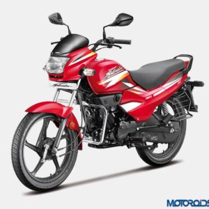 Hero MotoCorp Super Splendor Stock Images