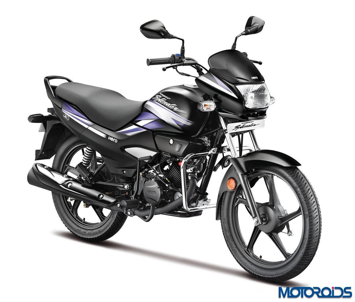 Hero MotoCorp Super Splendor Stock Images