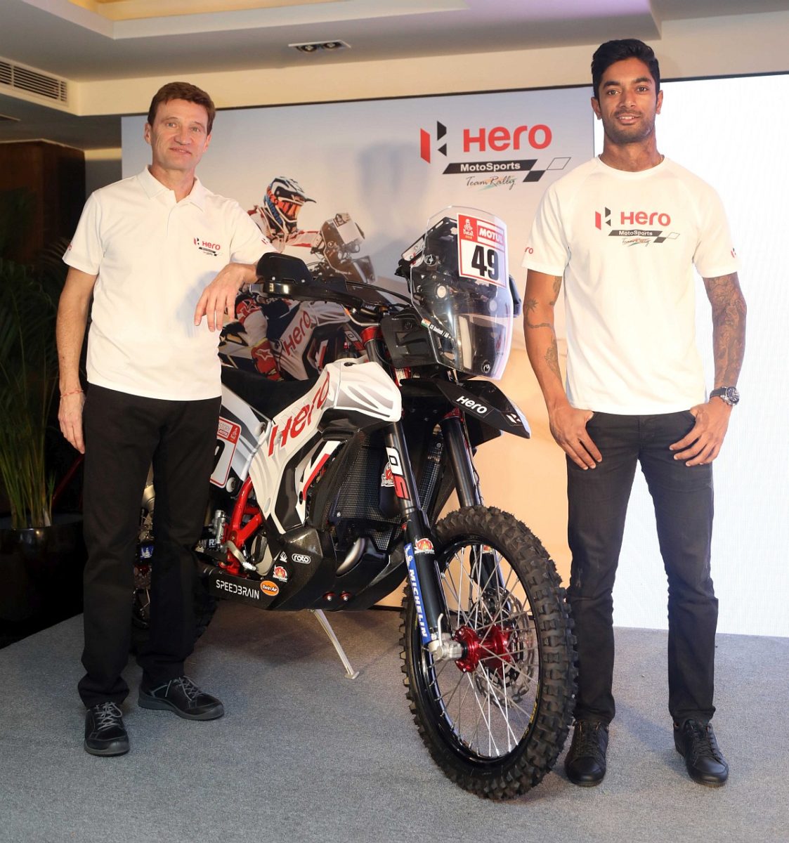 Hero RR Rally bike for Dakar