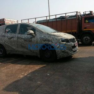 Mahindra U MPV spy images India