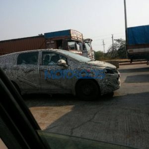 Mahindra U MPV spy images India