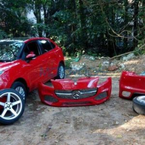 Maruti Baleno Which Dressed As A Mercedes A Class Ends Up In Police Impound