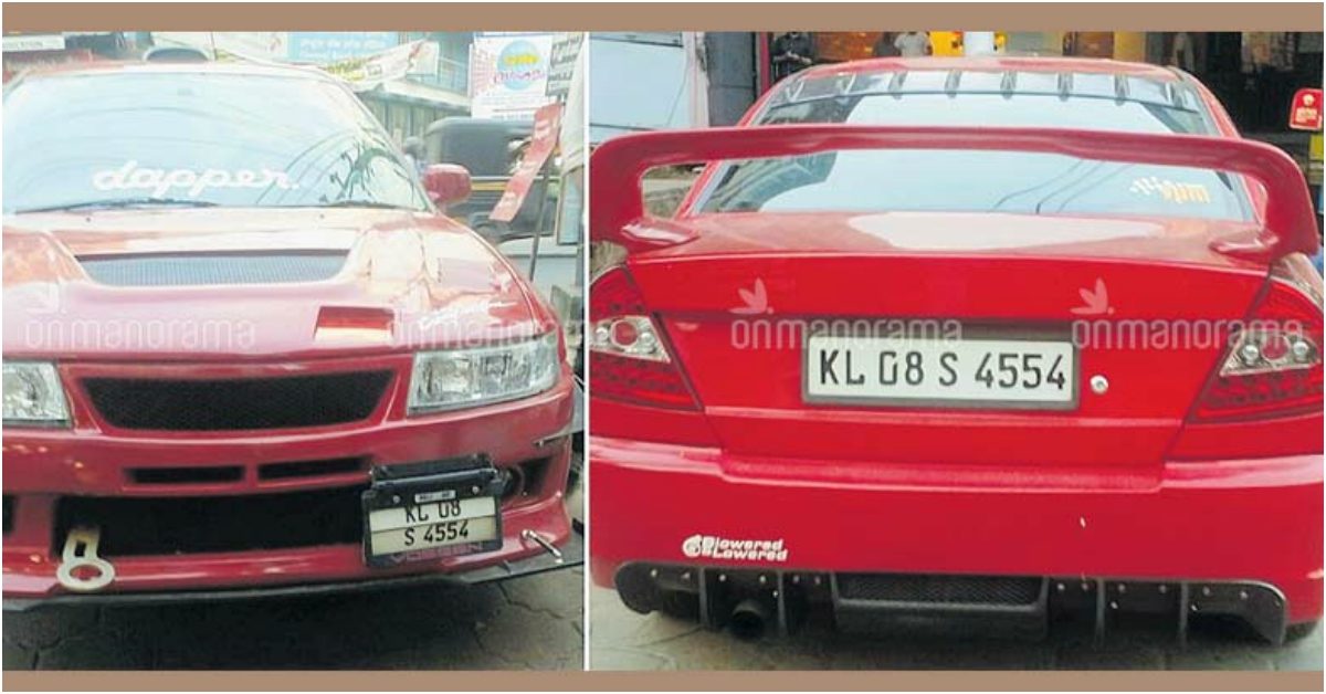 Modified Lancer Seized In Kerala Feature Image