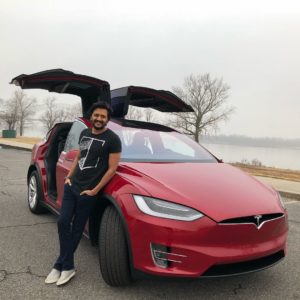 Riteish Deshmukh Tesla Model X