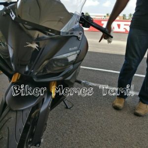 TVS Apache RR Spied On Track