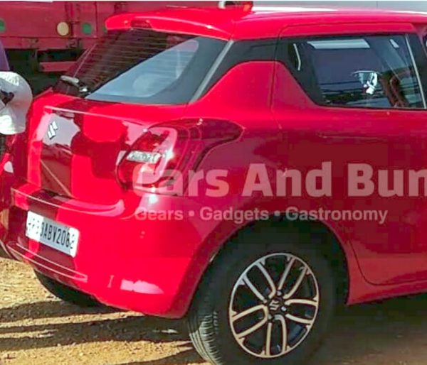 new  maruti swift spied