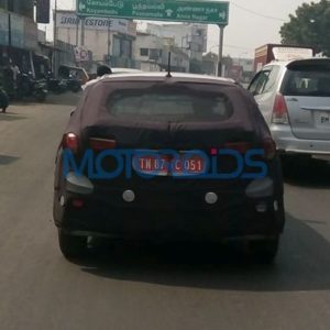 Hyundai Elite i facelift spied testing