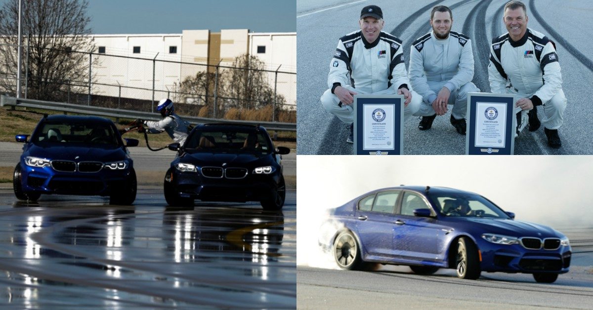BMW M world record collage