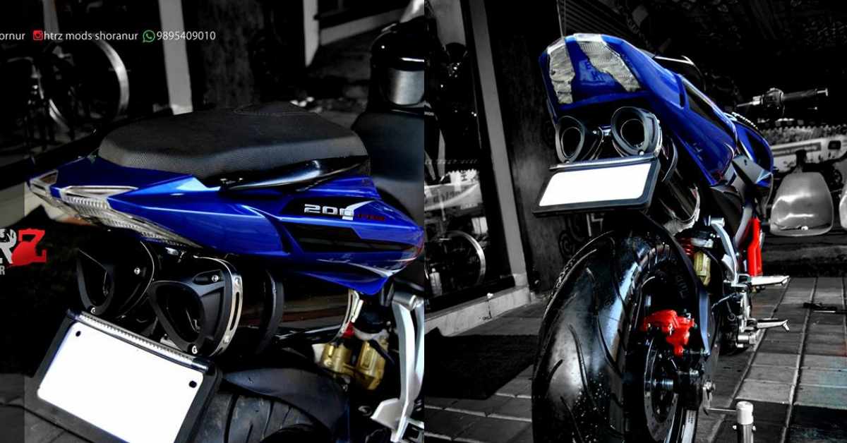 Bajaj Pulsar Ns0 Gets An Exhaust That Ll Keep The Pillion Warm This Winter Motoroids Bajaj Pulsar Ns0 Gets An Exhaust That Ll Keep The Pillion Warm This Winter Motoroids