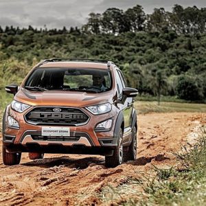 Ford Ecosport Storm exterior shots