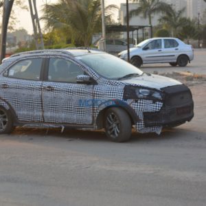 Ford Figo Based Crossover Spied