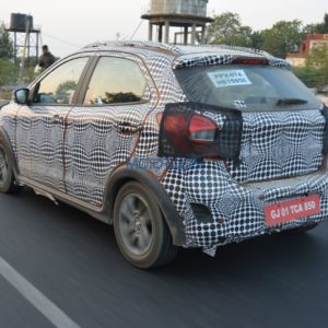 Ford Figo Based Crossover Spied