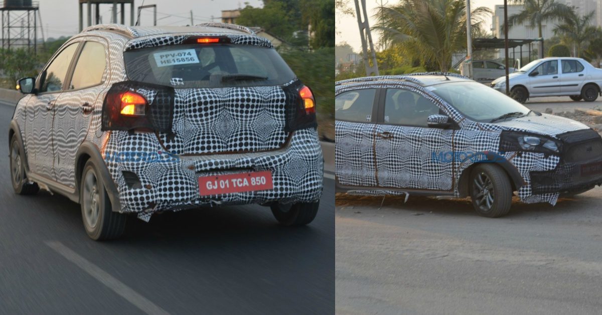 Ford Figo Based Crossover Spied Feature Image
