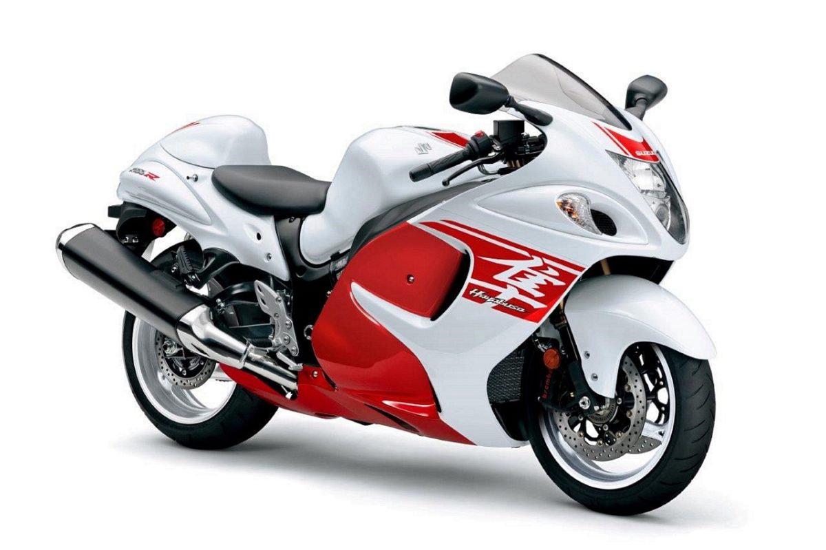 Hayabusa  Pearl Mira Red Pearl Glacier White