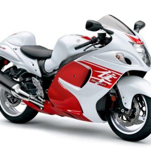 Hayabusa  Pearl Mira Red Pearl Glacier White