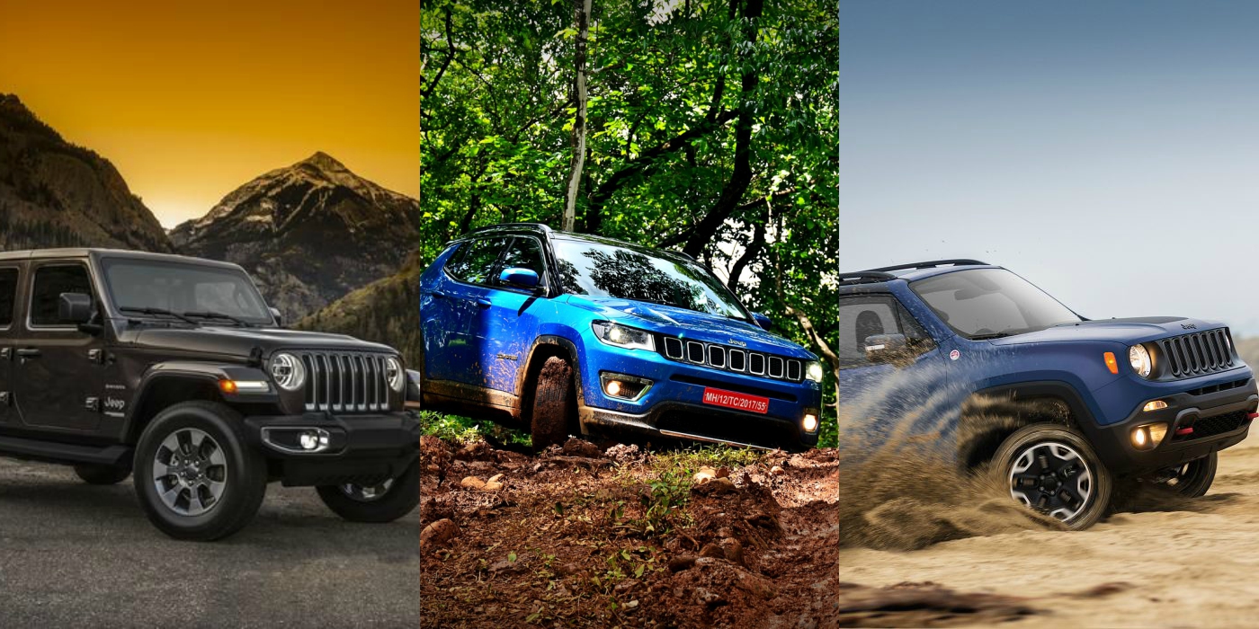 Jeep At The Auto Expo 2018: Renegade, New Variants Of Compass and 2018 Wrangler