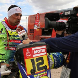 Joan Pedrero TVS Sherco Dakar