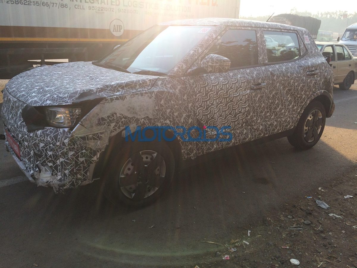 Mahindra S Compact SUV Spy Image