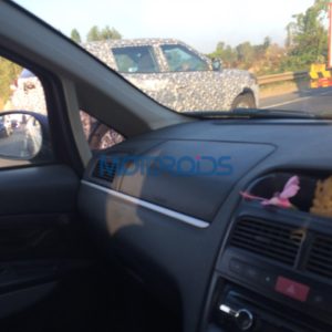 Mahindra S Compact SUV Spy Image