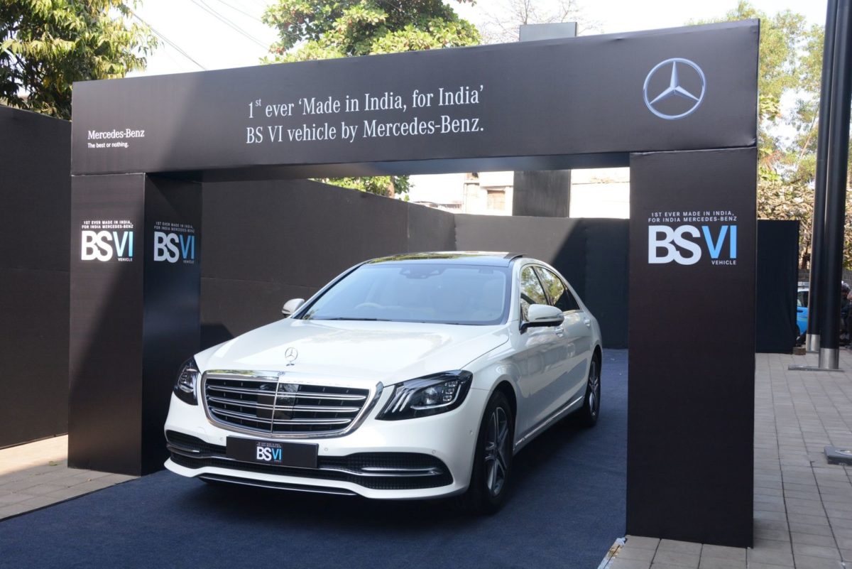 Mercedes Benz Introduces BS VI Compliant Vehicles