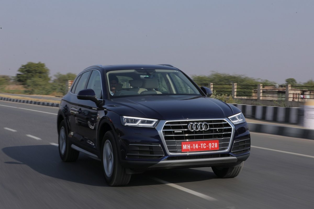 New  Audi Q India action