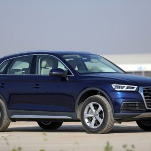 New  Audi Q India drive selector