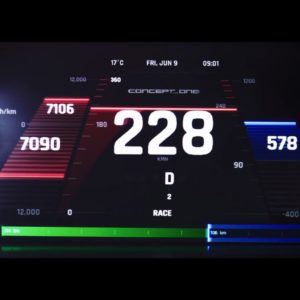 Rimac Concept One vs Lamborghini Aventador S vs Honda NSX