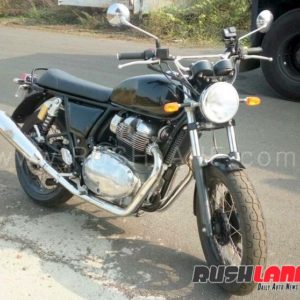 Royal Enfield Interceptor  spied in India