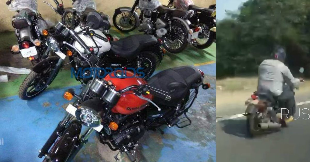 Royal Enfield Thunderbird X X Spied In Video