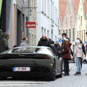 Scratched Lamborghini Huracan Avio