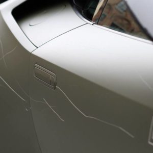 Scratched Lamborghini Huracan Avio