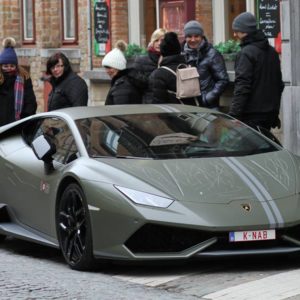 Scratched Lamborghini Huracan Avio