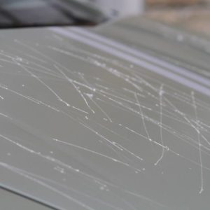 Scratched Lamborghini Huracan Avio