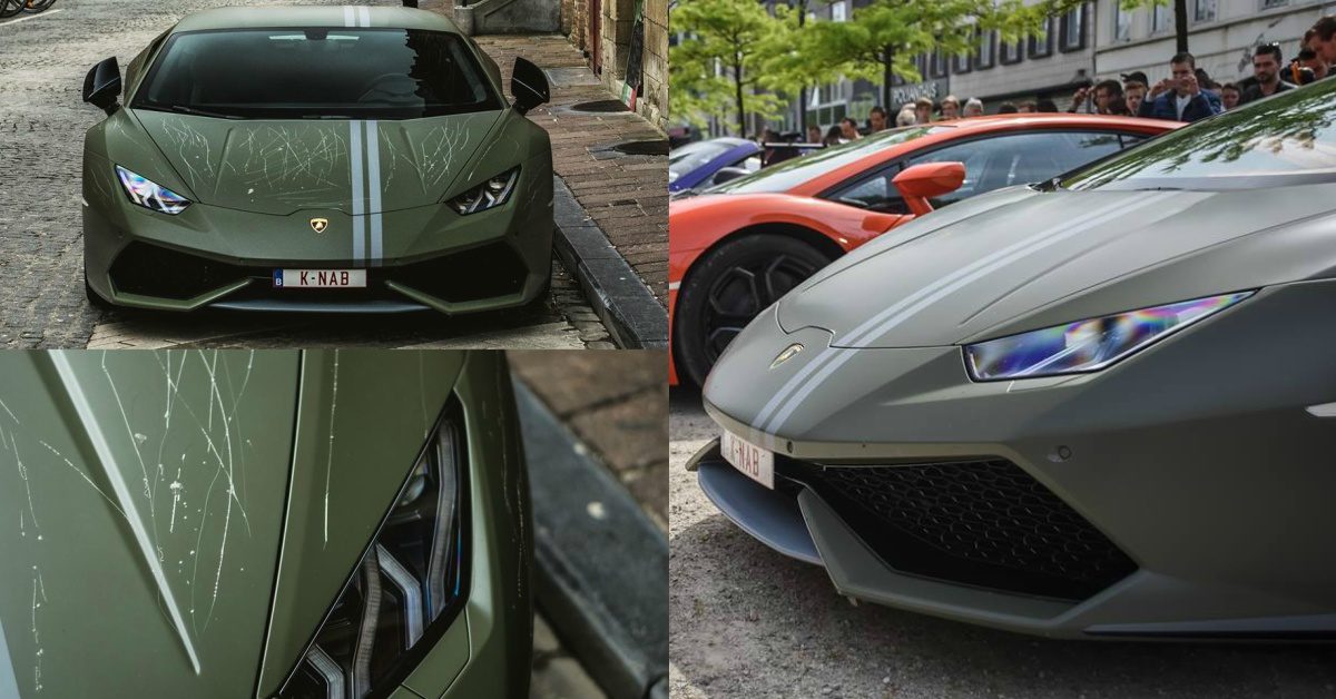 Scratched Lamborghini Huracan Avio Feature Image