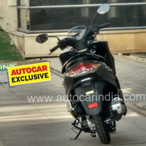 Suzuki Burgman Street Spied