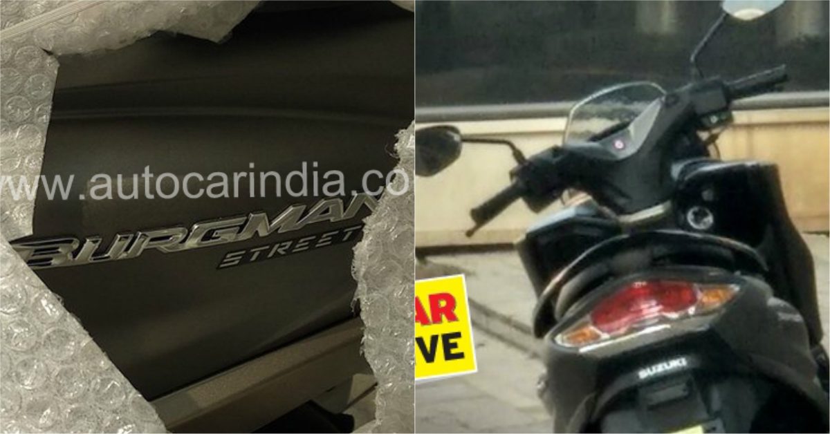 Suzuki Burgman Street Spied Feature Image