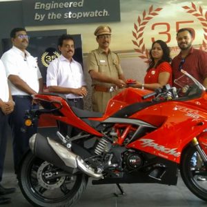 TVS Apache RR deliveries begin in India