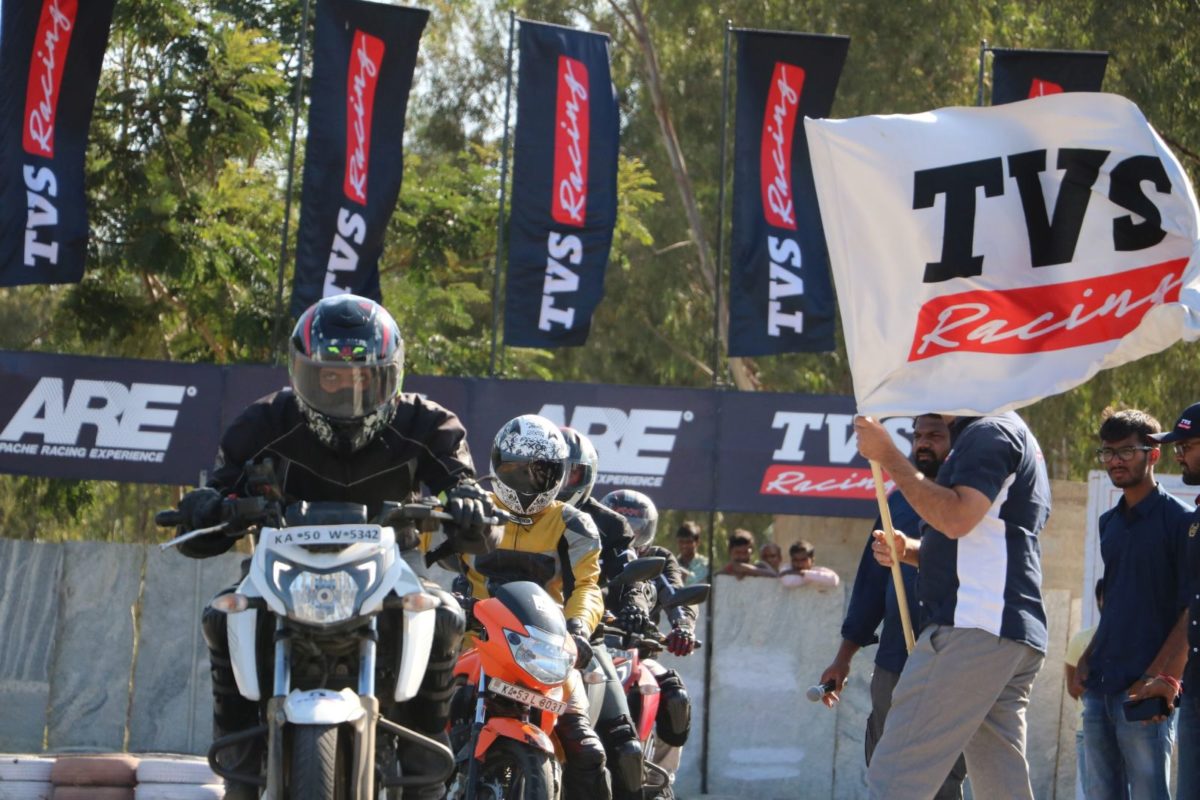 TVS Motor Company kickstarts Apache Racing Experience ARE