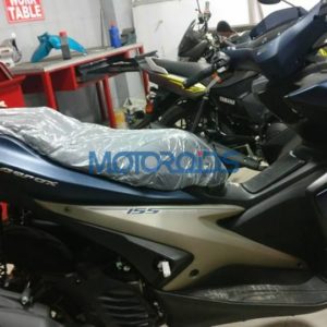 Yamaha Aerox  Reportedly Spotted In India