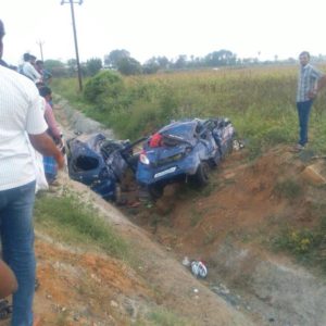 Young Cricketer Dies In High Speed Crash After Two Cars Goes Off The Bridge