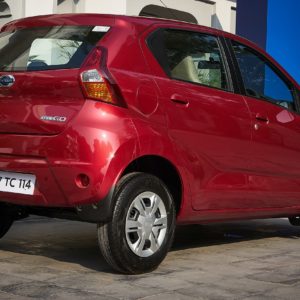 new  Datsun redi GO AMT rear