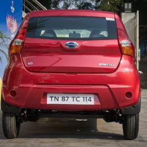 new  Datsun redi GO AMT rear