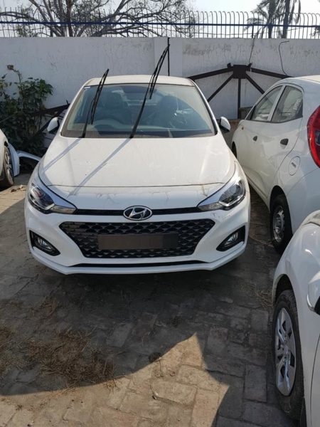 Hyundai Elite i facelift front spied