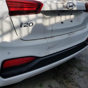 Hyundai Elite i facelift rear spied